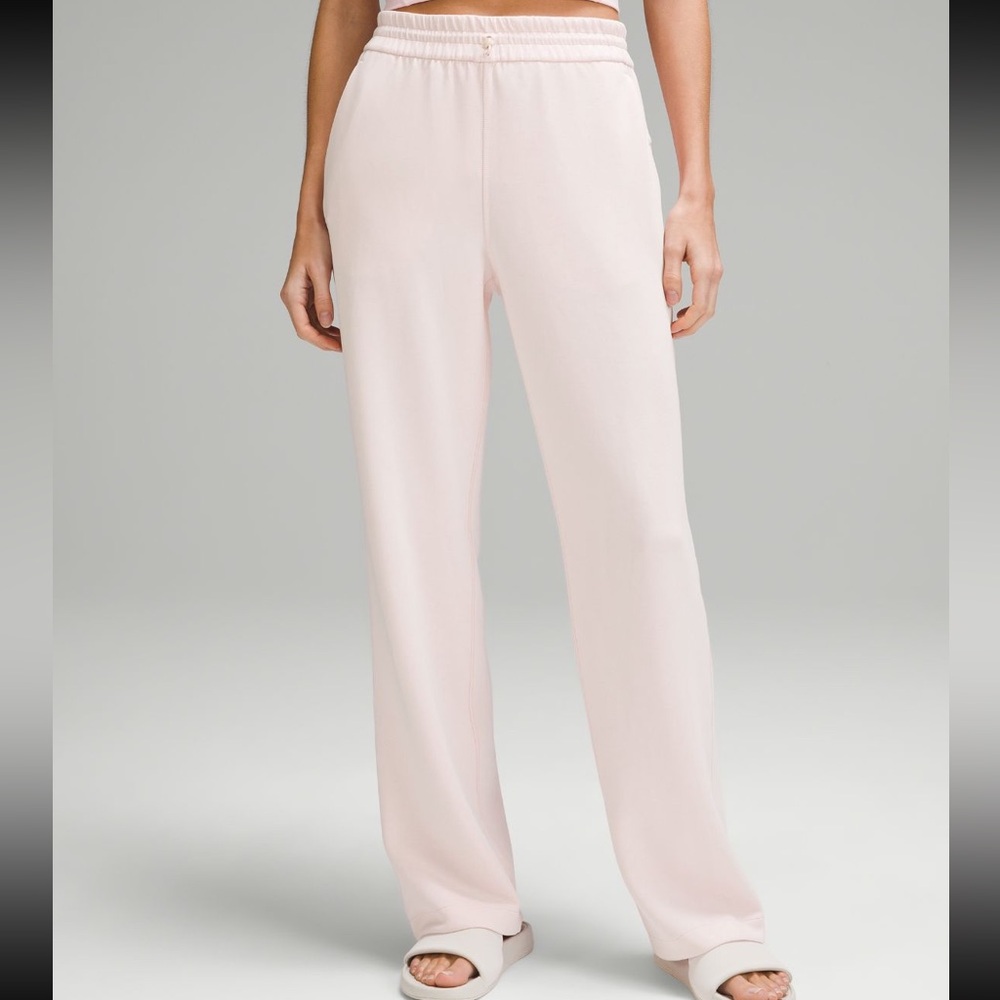 Lululemon Softstreme Pants - Full Length - Flush Pink - 16